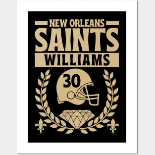 New Orleans Saints Williams 30 Edition 2 Posters and Art